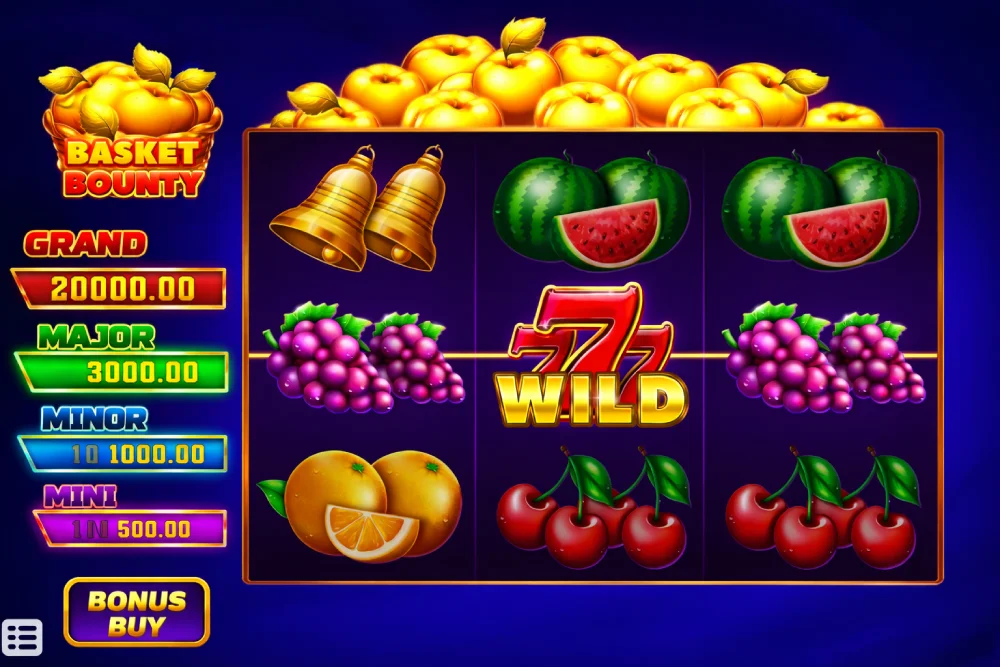 Übersicht zum Basket Bounty-Slot